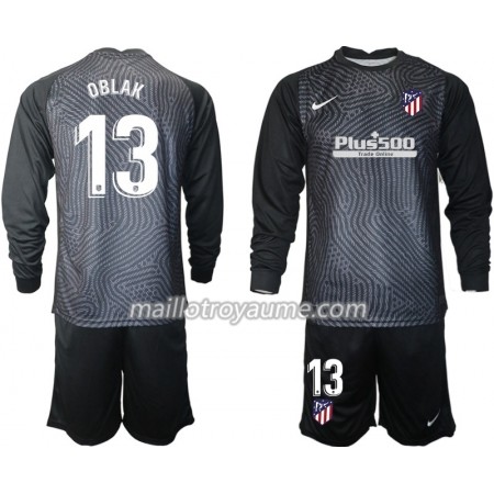 Tenue Enfant Atlético Madrid Jan Oblak 13 Gardien 2020-2021 M004 ML (+ Short)